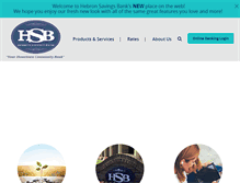 Tablet Screenshot of hebronsavingsbank.com